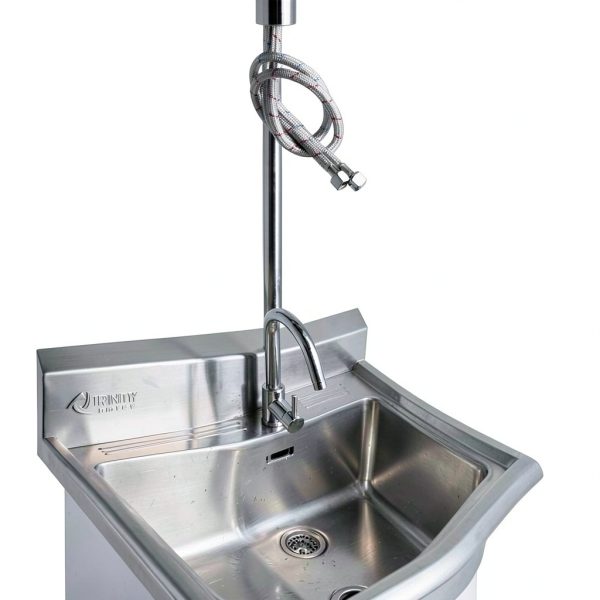 TRINITY Stainless Steel Utility Sink Garage Laundry Sink-4