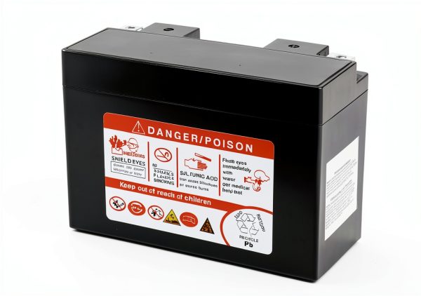 AGM Battery Caltric 12V Powersports Maintenance-2
