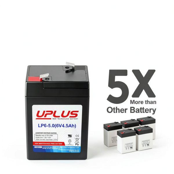 Leoch Battery 6V 4.5Ah Powersports Battery-2