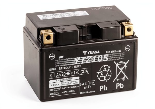 Yuasa YTZ10S AGM Bike Battery 8.6Ah Vibration-2