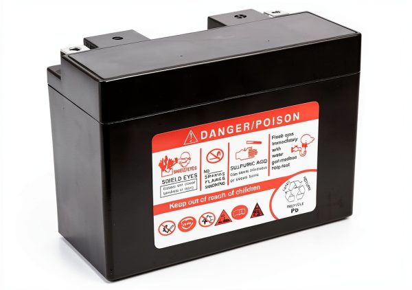 AGM Battery Caltric 12V Powersports Maintenance-5
