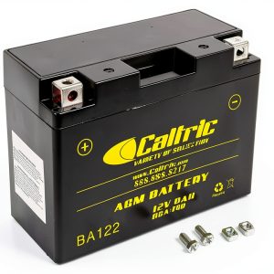 AGM Battery Caltric 12V Powersports Maintenance-0