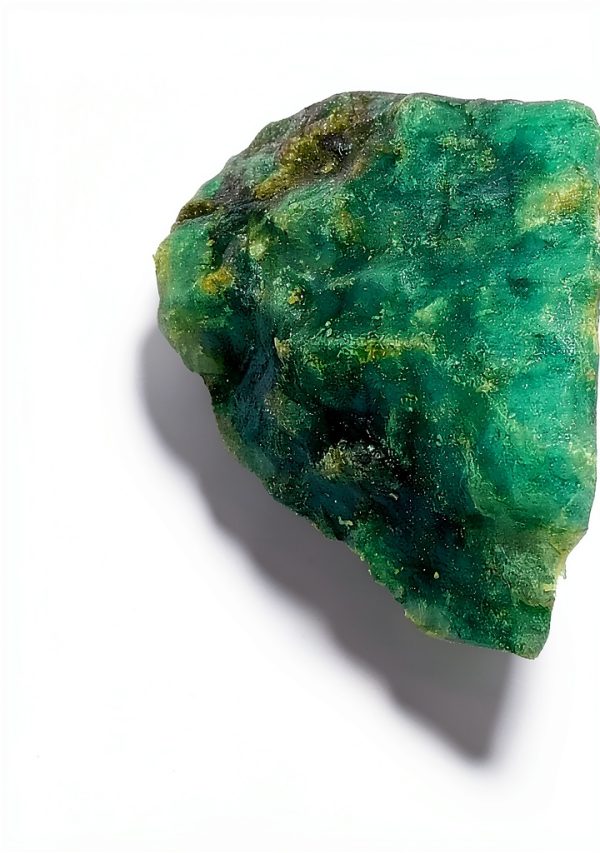 Natural Green Emerald Rough 700 Ct Certified Top Quality Loose Gem-7
