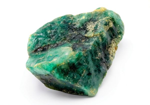 Natural Green Emerald Rough 700 Ct Certified Top Quality Loose Gem-0
