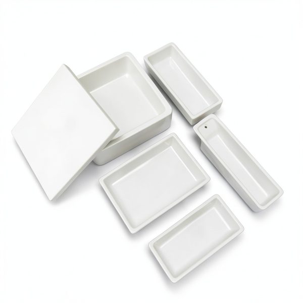 99% Alumina Square Crucible MRUPEZIU Boat HighTemp-2